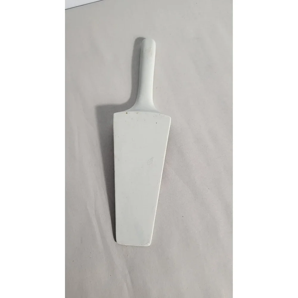 Vintage Tienshan Christmas Poinsettia Ceramic‎ Cake Server Spatula Holiday Decor